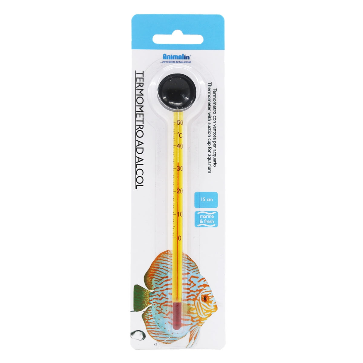 TERMOMETRO ALCOL CON VENTOSA 15CM
