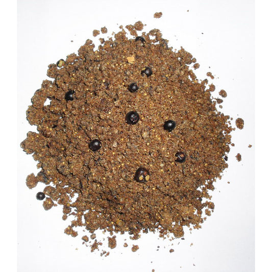 Pastone extrafrutta per uccelli insettivori e frugivori, 850 g, con frutta e cereali