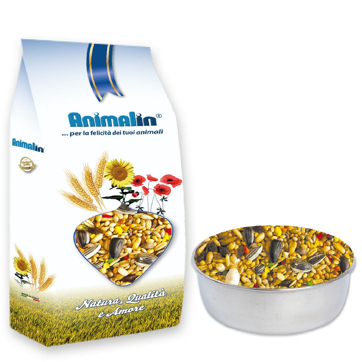 Animalin Mix per Parrocchetti Plus Completo e Bilanciato