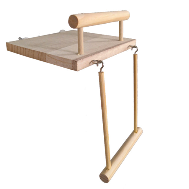 GIOCO BIRD PALESTRINA CON ALTALENA IN LEGNO CM 13X14