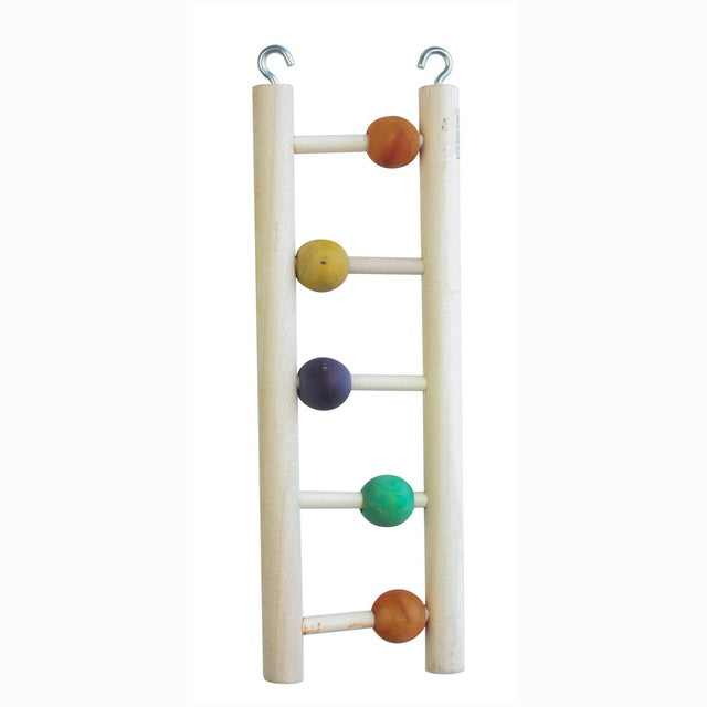 GIOCO SCALETTA IN LEGNO CON PALLINE COLOR