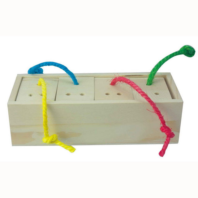 GIOCO INTERATTIVO CUBOK PER PAPPAGALLI E CONIGLI