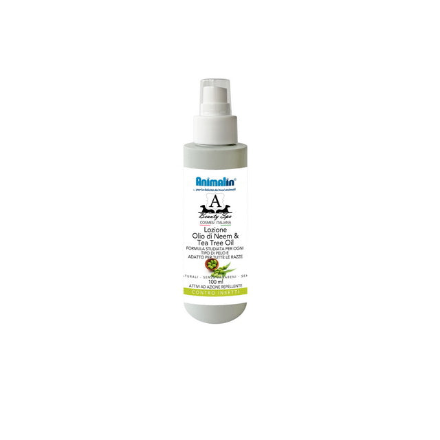 BEAUTY SPA LOZIONE REPELLENTE OLIO DI NEEM & TEA TREE OIL 100ML