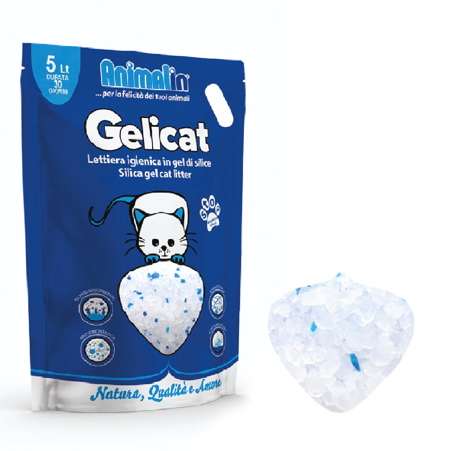 LETTIERA PER GATTI SILICIO GELICAT