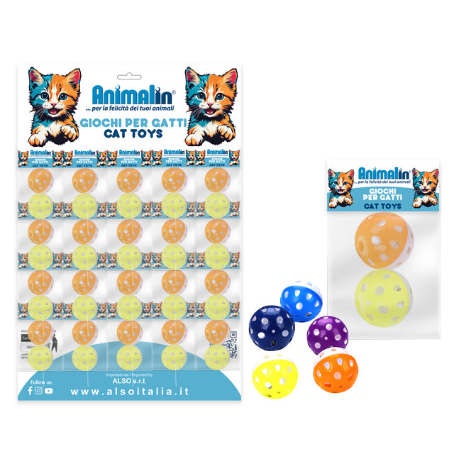 GIOCO CAT PALLINA CM 4,5 (PZ. 2)