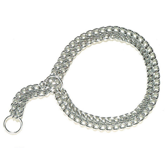 COLLARE STRANGOLO CATENA DOPPIA