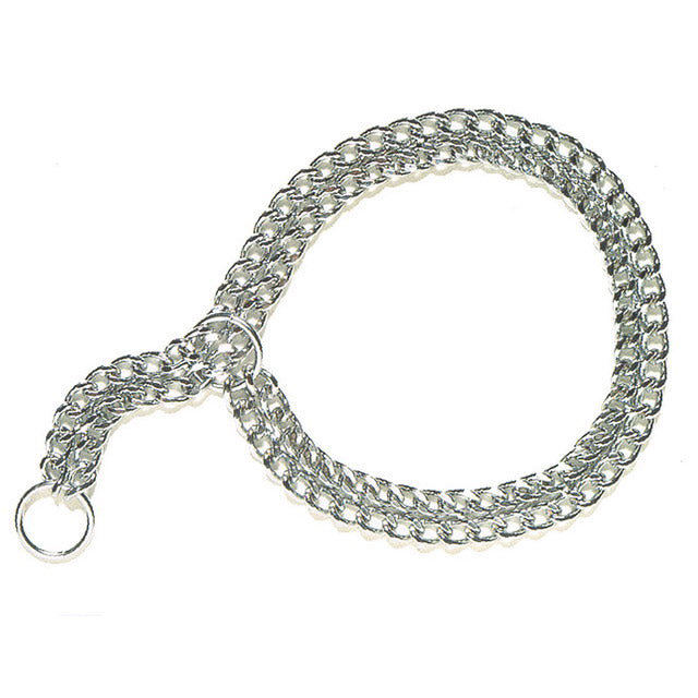 COLLARE STRANGOLO CATENA DOPPIA