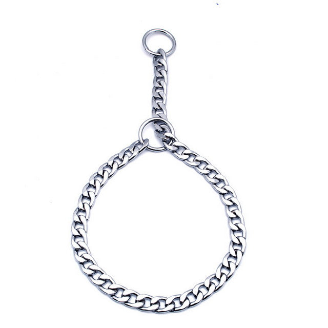 COLLARE STRANGOLO MAGLIA PIATTA