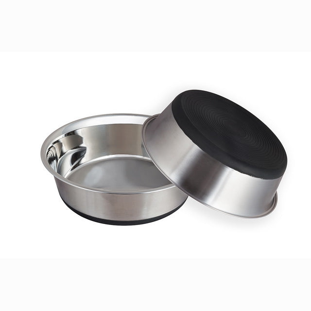 CIOTOLA ACCIAIO PESANTE CON BASE IN GOMMA NO-SLIP