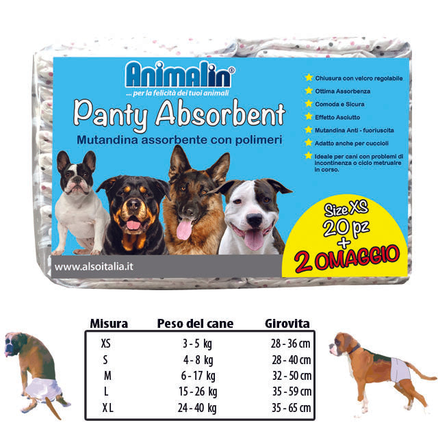 MUTANDINE PANTY ABSORBENT