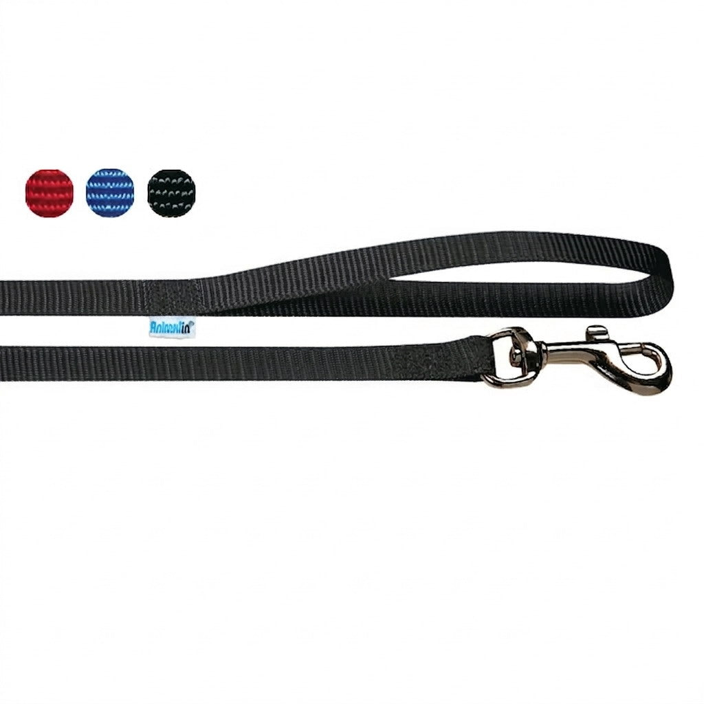 GUINZAGLIO NYLON NERO
