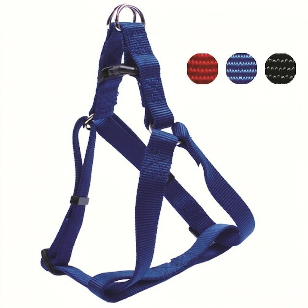 PETTORINA NYLON A BLU