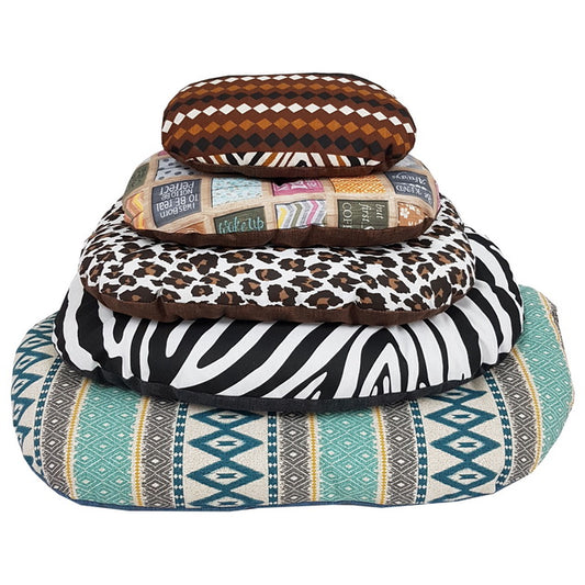 CUSCINO OVALE TRAPUNTATO