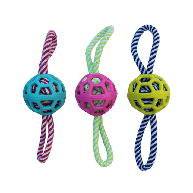 GIOCO ROPE CORDA E PALLA TPR 35 CM/150G