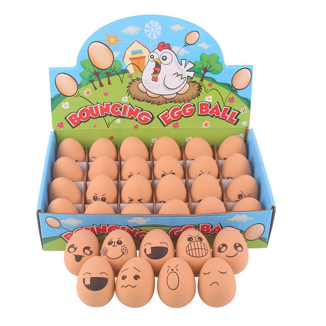 GIOCO RUBBER UOVO RIMBALZINO