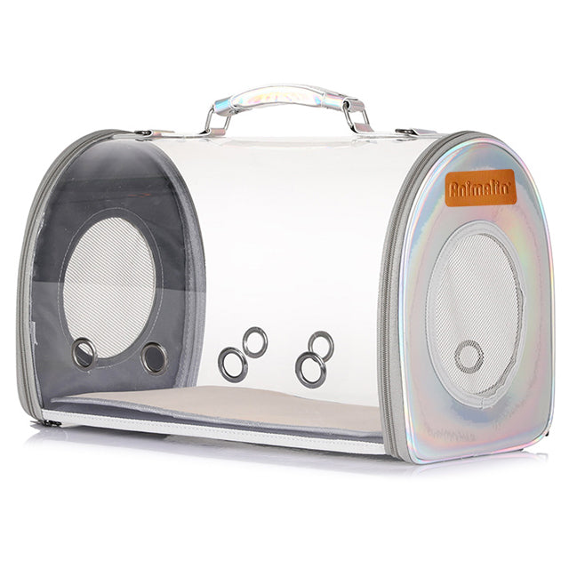 BORSA TRASPORTINO CRYSTAL SILVER