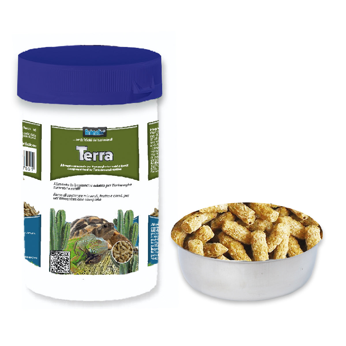 CIBO TARTARUGHE TERRESTRI E RETTILI