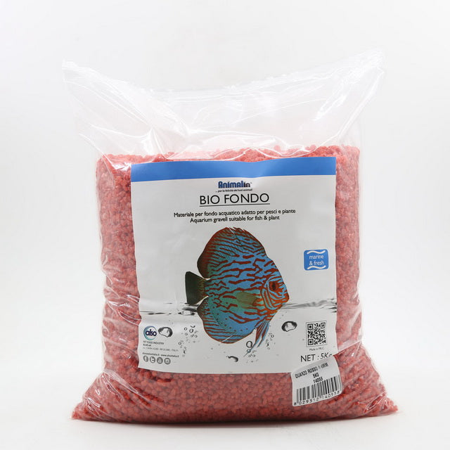 QUARZO ROSSO 4-6MM 5KG