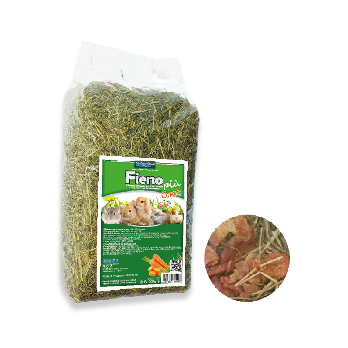 FIENO ESSICCATO NATURALMENTE CON CAROTA