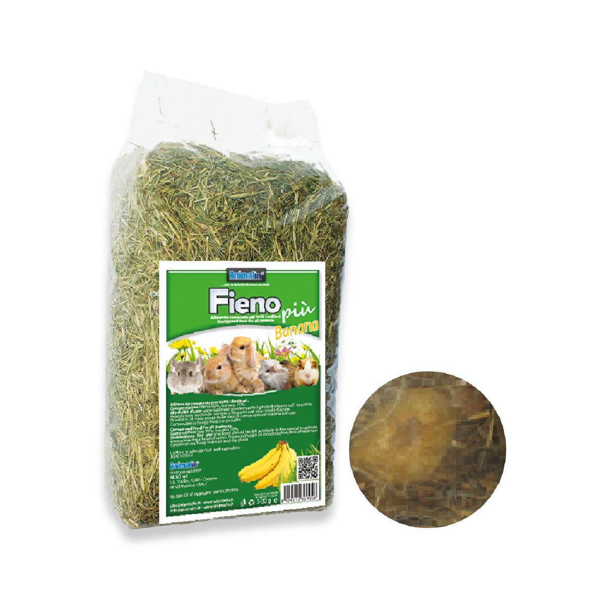 FIENO ESSICCATO NATURALMENTE CON BANANA