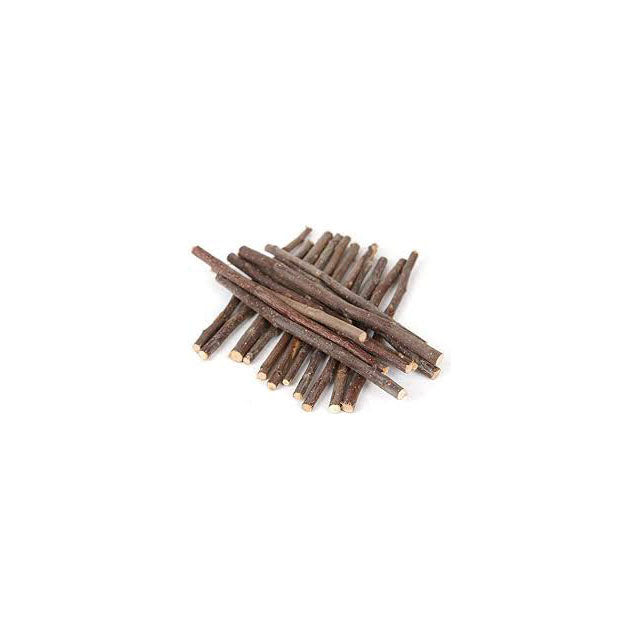 Rametti albero di mele da masticare per roditori, 10 pezzi, lunghezza 13 cm, diametro 5-12 mm