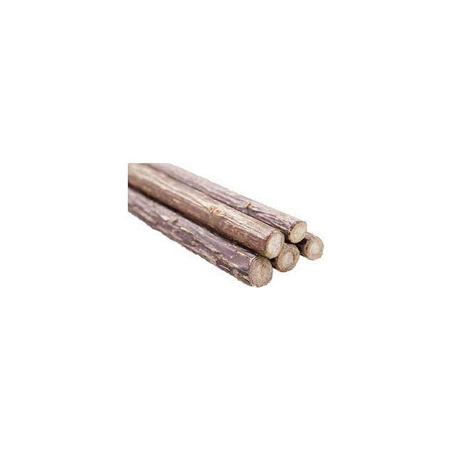 Rametti albero di mele da masticare per roditori, 10 pezzi, lunghezza 13 cm, diametro 5-12 mm