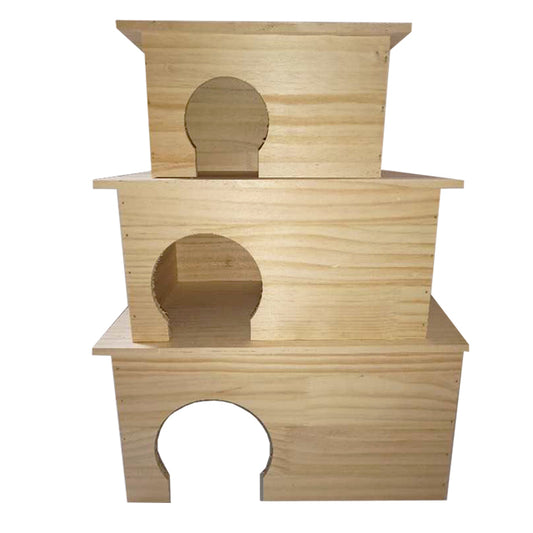 CASETTA IN LEGNO PER RODITORI