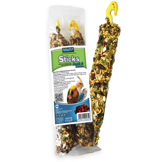 STICKS PARROCCHETTI FRUTTI DI BOSCO GR.  110