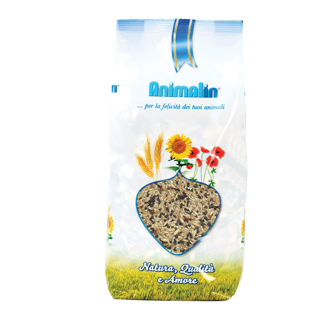 Mix Canarini alimento completo in semi naturali per canarini con scagliola, ravizzone e niger