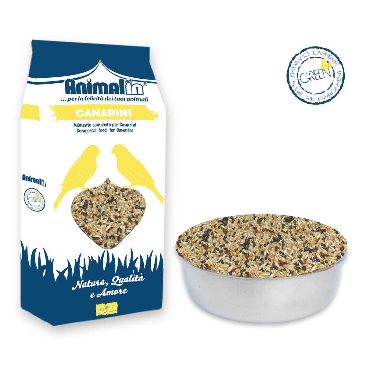 Animalin Mix di Semi per Canarini Naturale Completo