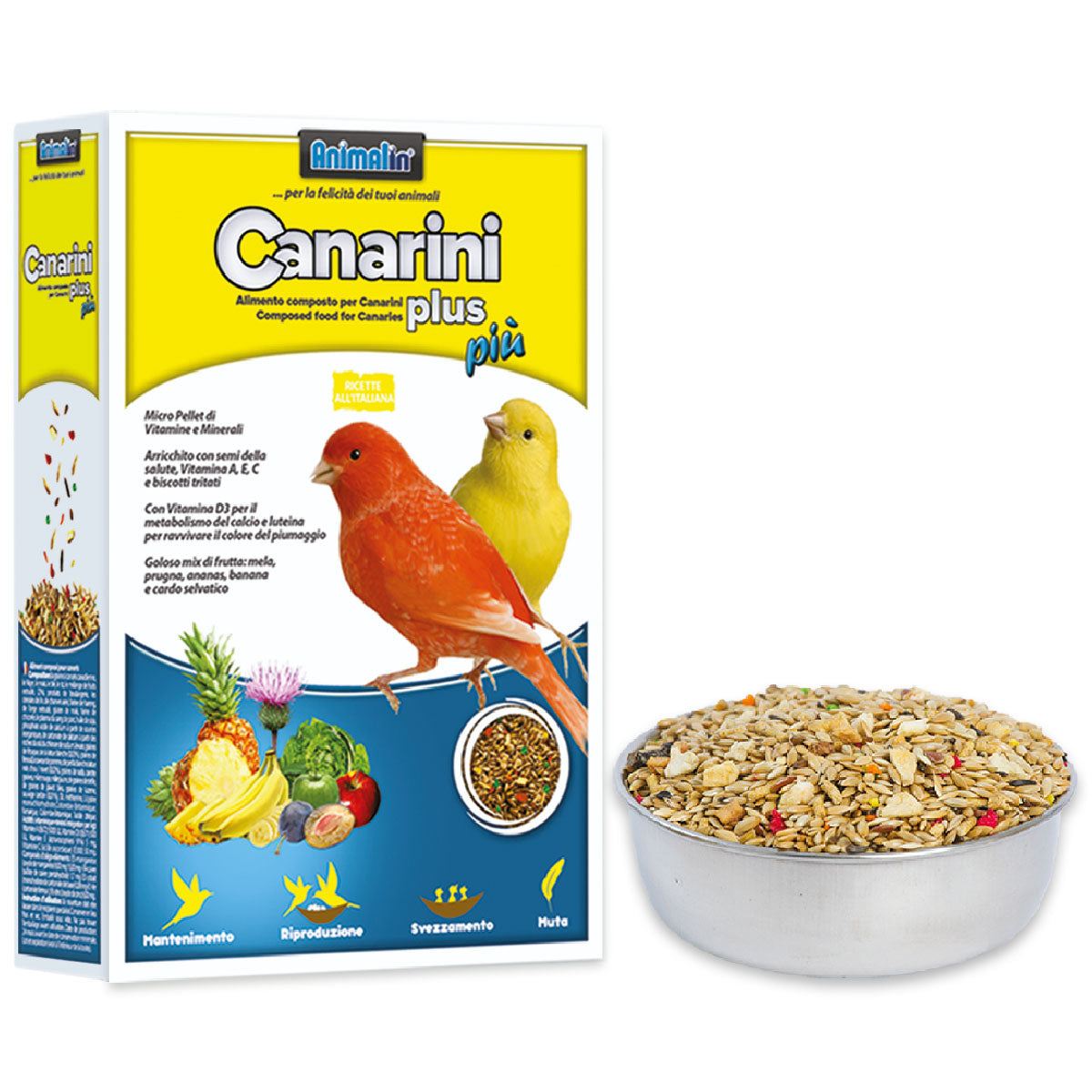 MIX CANARINI PLUS PIU' GR.1000