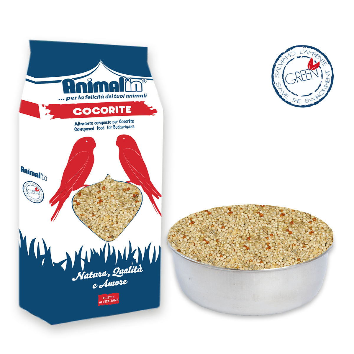 Animalin Mix Cocorite - Mangime per Cocorite e Parrocchetti