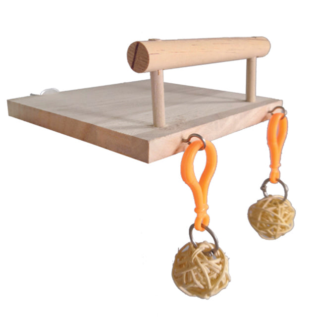 GIOCO BIRD PALESTRINA CON PALLINE IN RATTAN CM 13X14