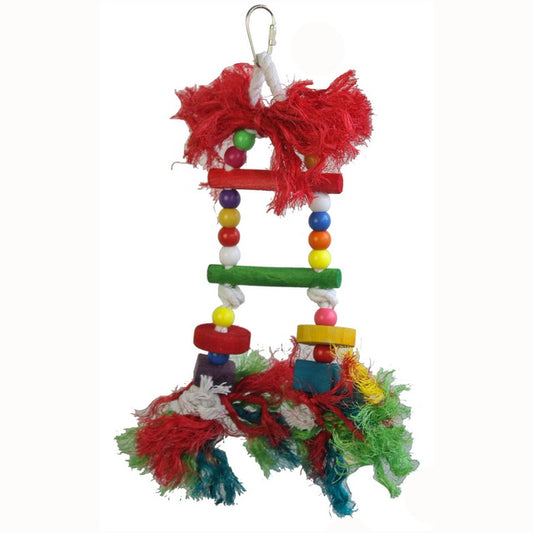 GIOCO BIRD SCALETTA MULTICOLOR CM 8X24