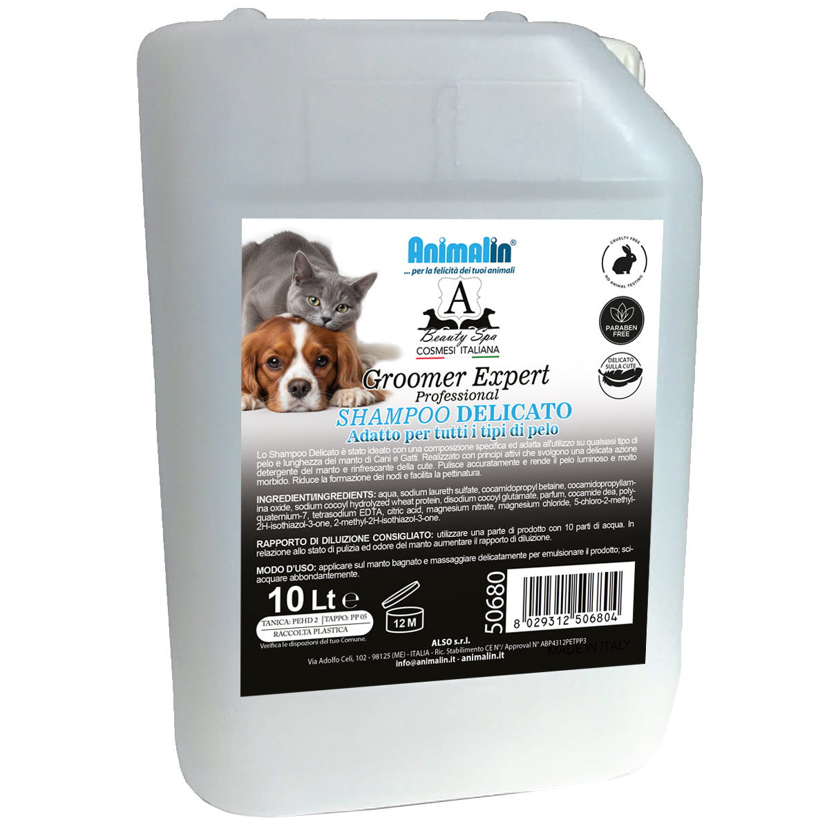 BEAUTY SPA SHAMPOO PROFESSIONAL DELICATO