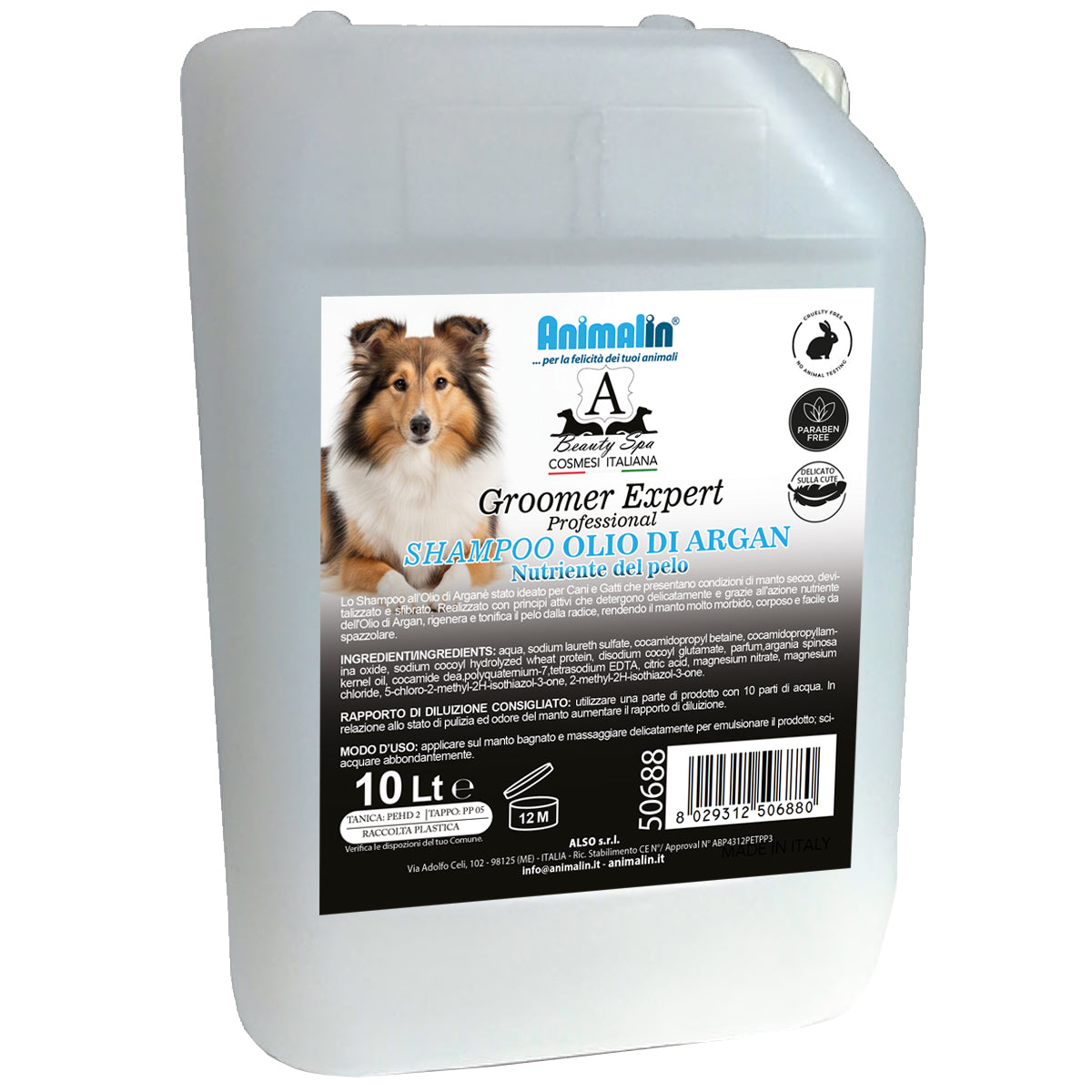 BEAUTY SPA SHAMPOO PROFESSIONAL OLIO DI ARGAN