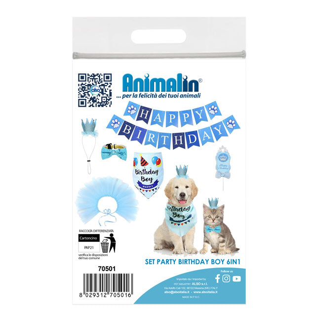 SET PARTY BIRTHDAY BOY