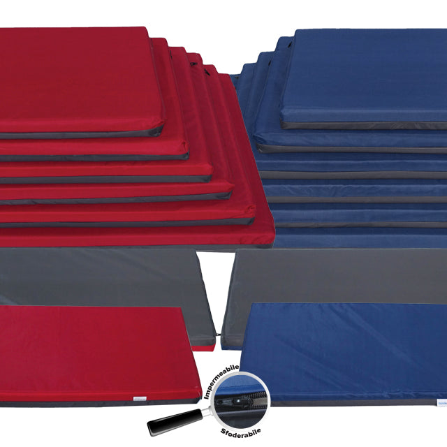 CUSCINO PER CANI SALVA-BRANDINA IMPERMEABILE + ZIP