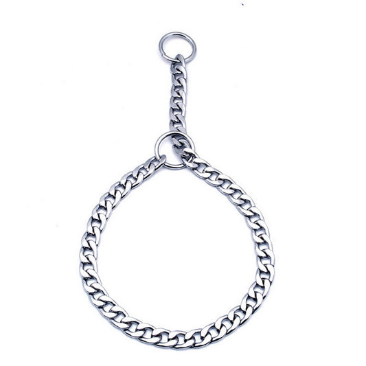 COLLARE STRANGOLO MAGLIA PIATTA