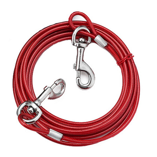 CAVO IN ACCIAIO PLASTIFICATO ROSSO