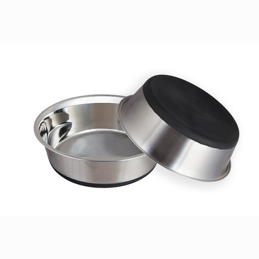 CIOTOLA ACCIAIO PESANTE CON BASE IN GOMMA NO-SLIP