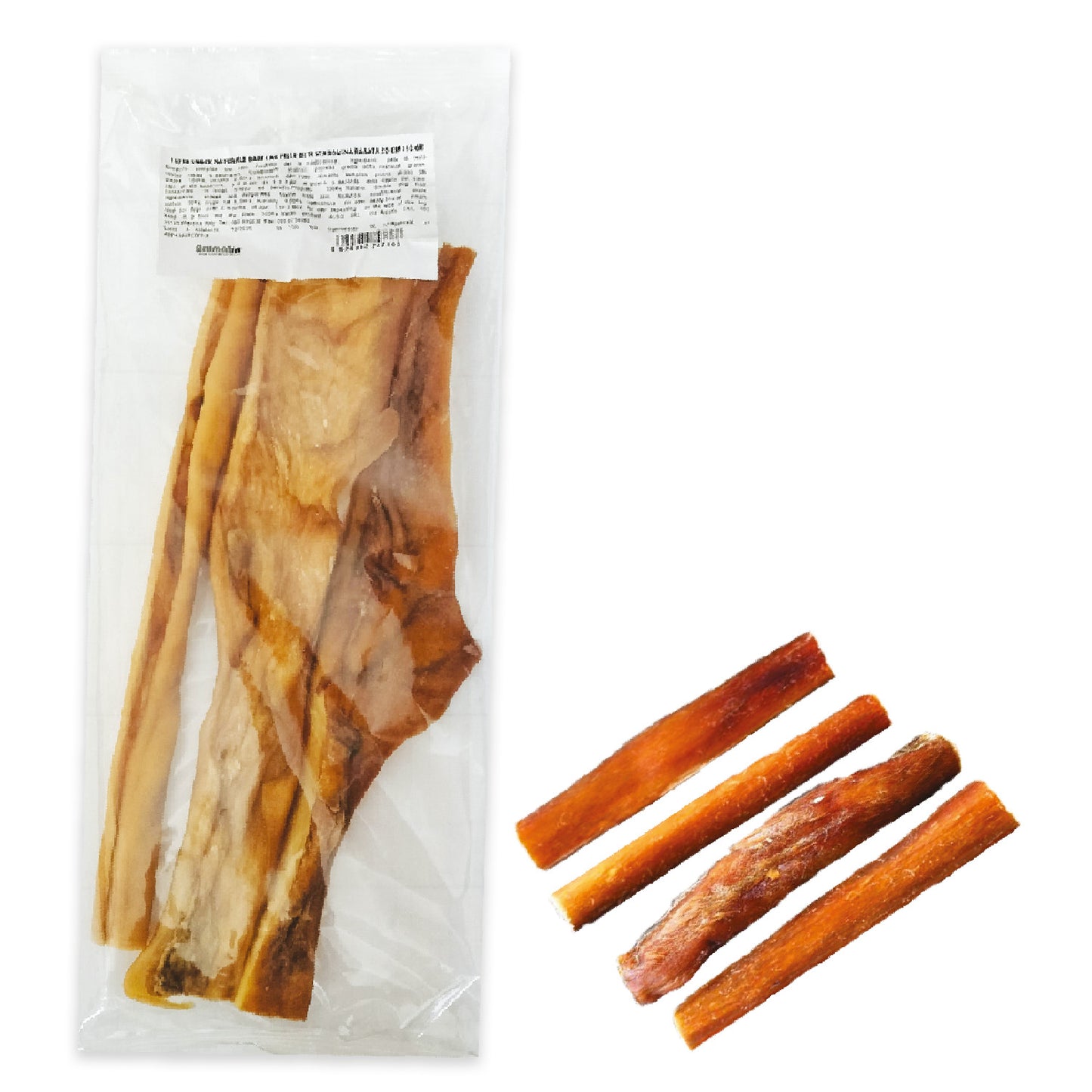 SNACK NATURALE BARF LAB PELLE DI TESTA BOVINA