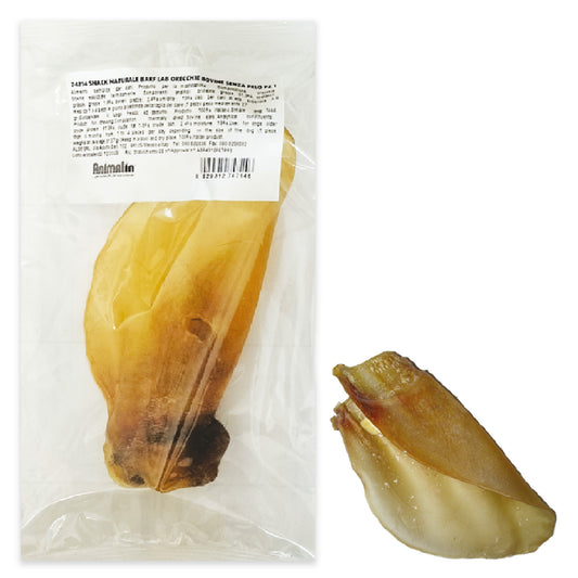 SNACK NATURALE BARF LAB ORECCHIE BOVINE SENZA PELO