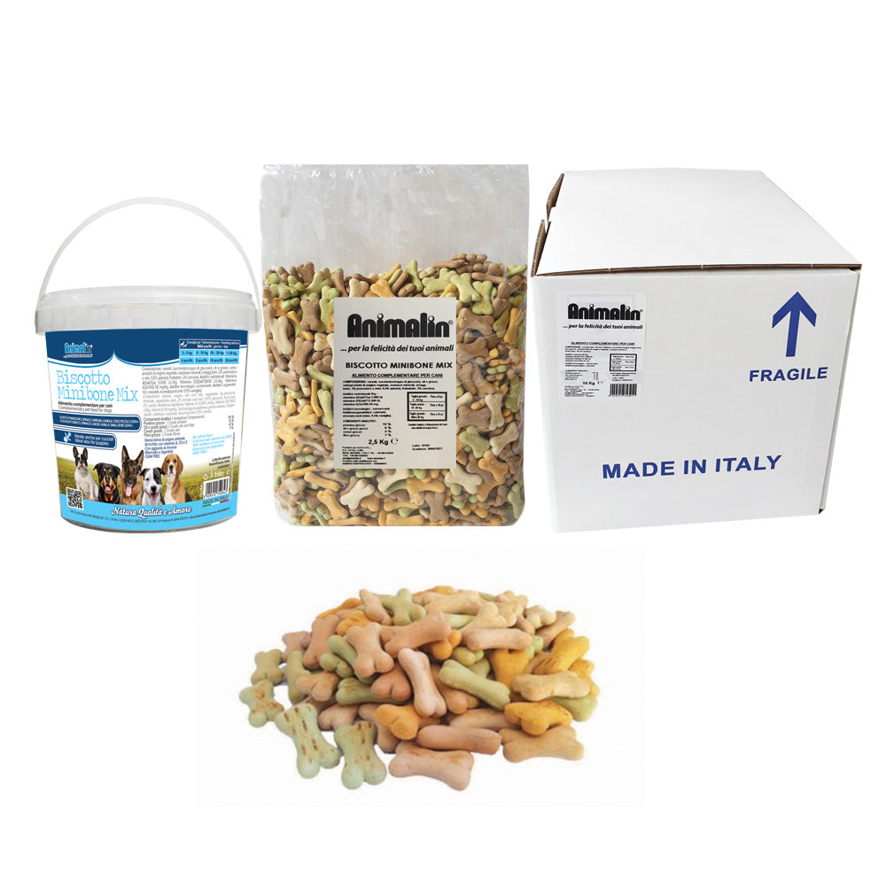 BISCOTTO PER CANI MIX POMODORO SPINACI CARRUBA