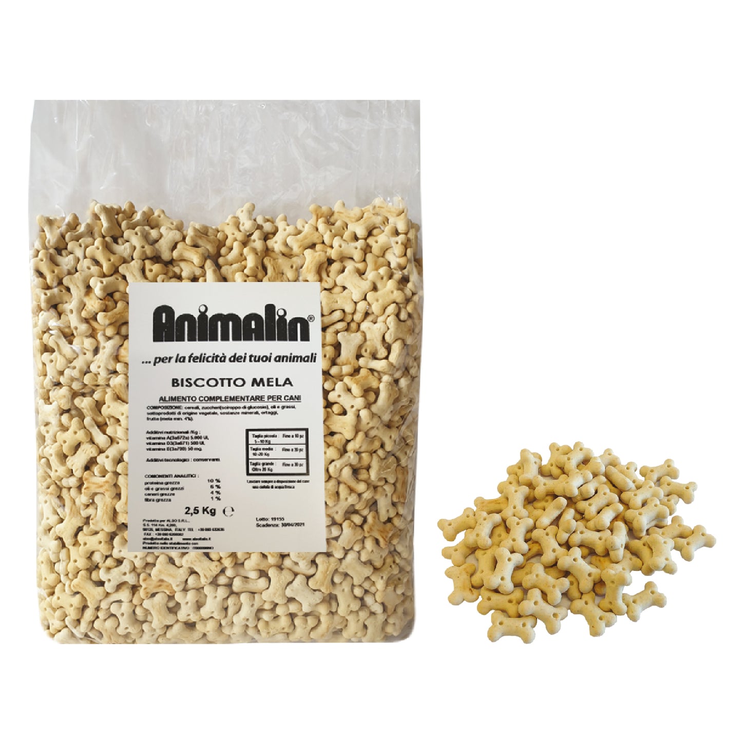 BISCOTTO PER CANI MELA