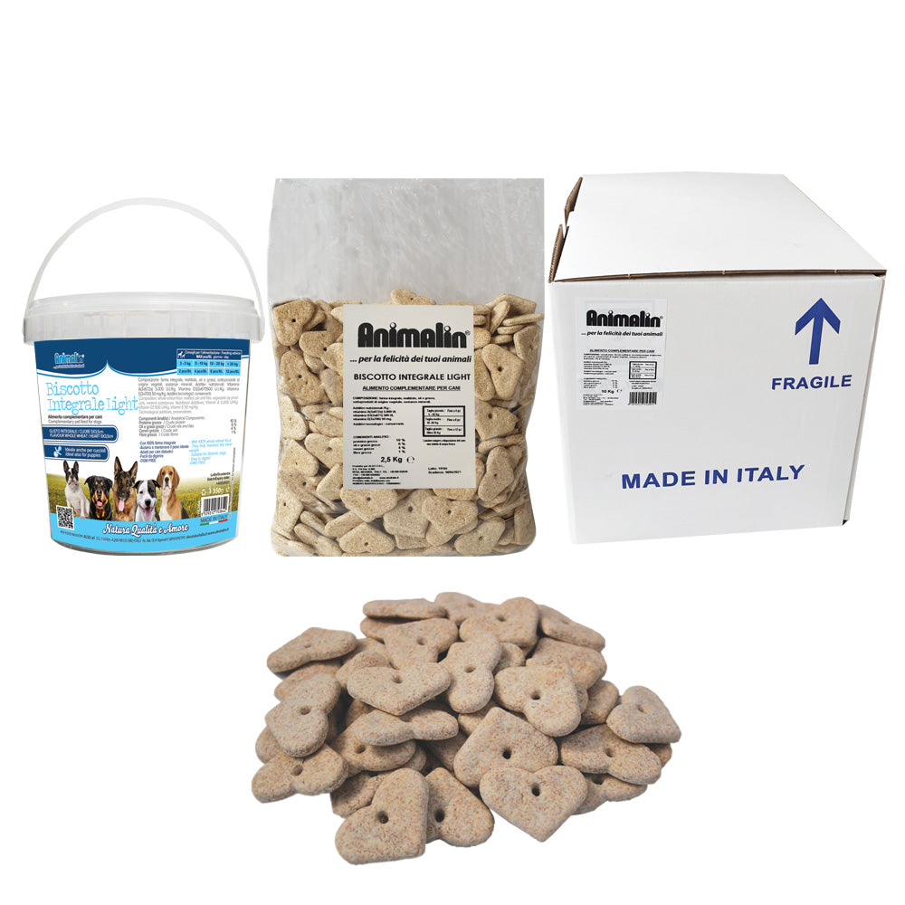BISCOTTO PER CANI INTEGRALE LIGHT
