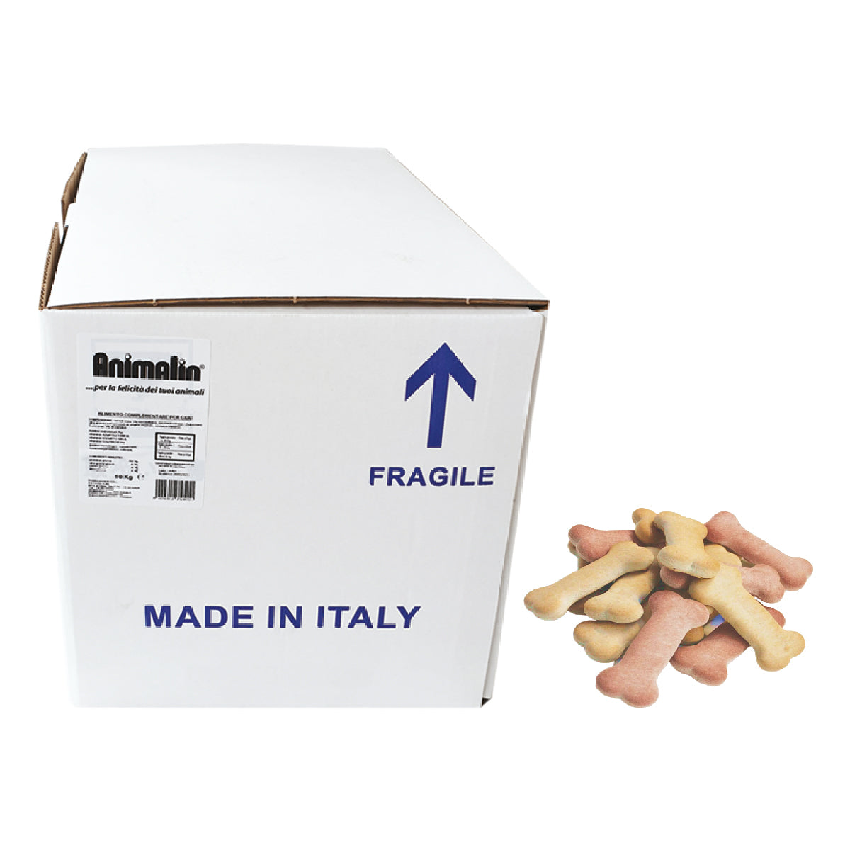 BISCOTTO PER CANI CAPPUCCINO VANIGLIA E CARRUBA