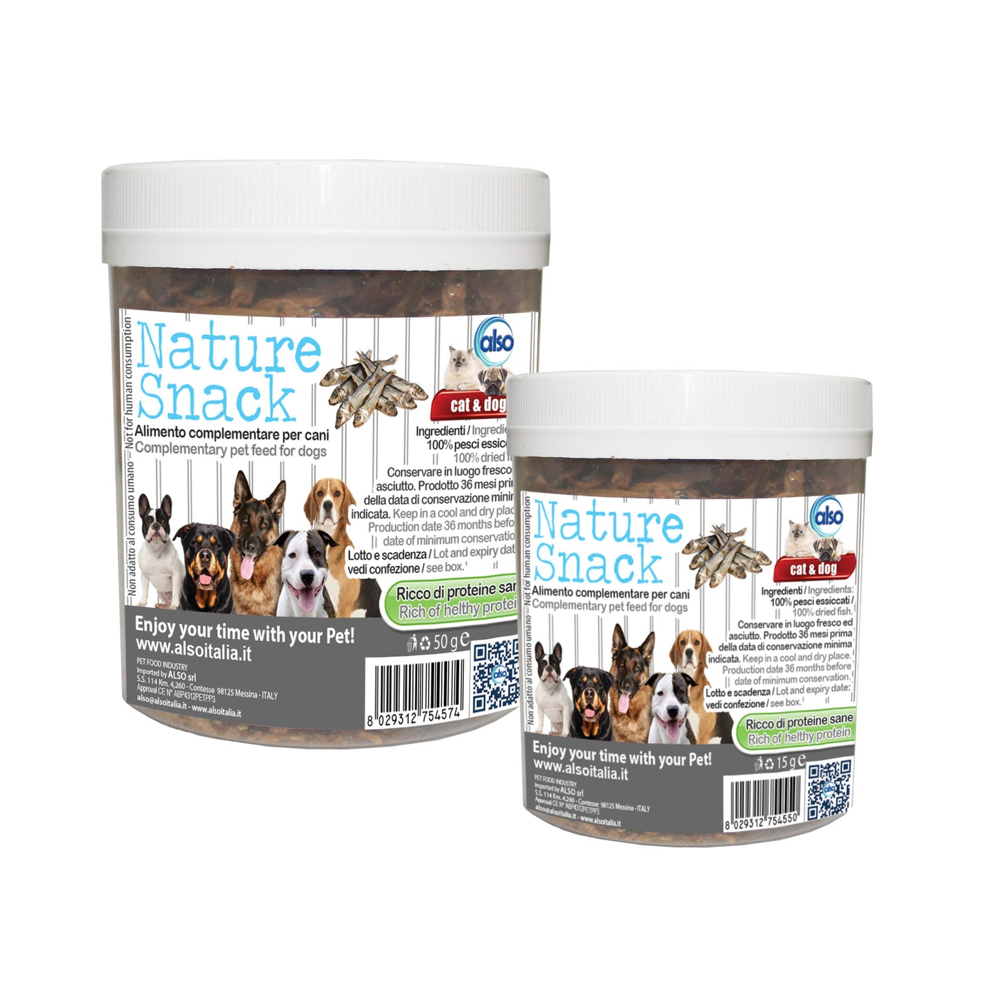 SNACK NATURE SNACK DOG FISHES