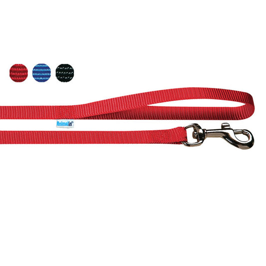 GUINZAGLIO NYLON ROSSO