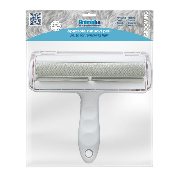 SPAZZOLA IN GOMMA DENTI CORTI